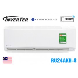 Điều hòa Panasonic 1 chiều 24.000BTU inverter RU24AKH-8